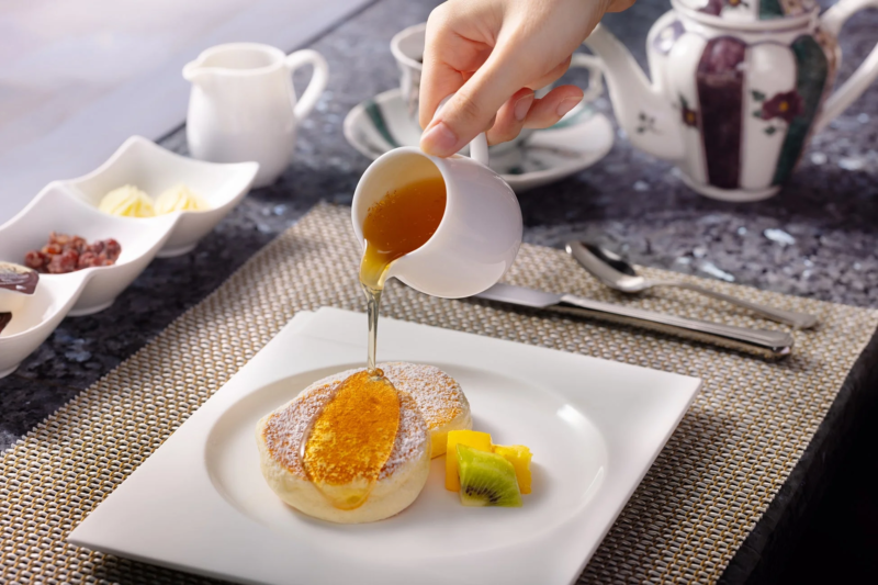 スフレパンケーキ