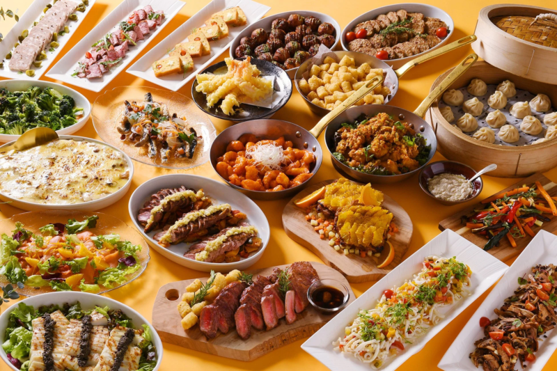 ビュッフェ料理