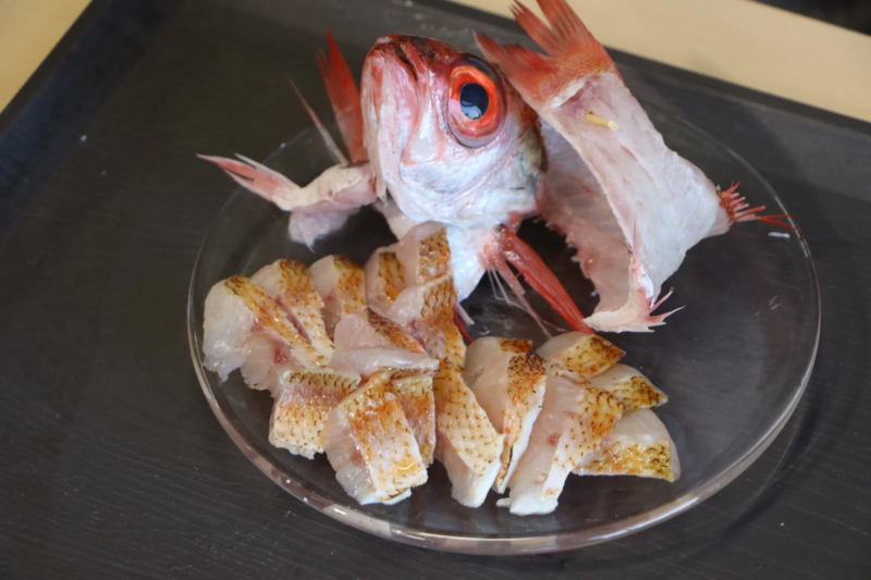 のどぐろの炙り刺身