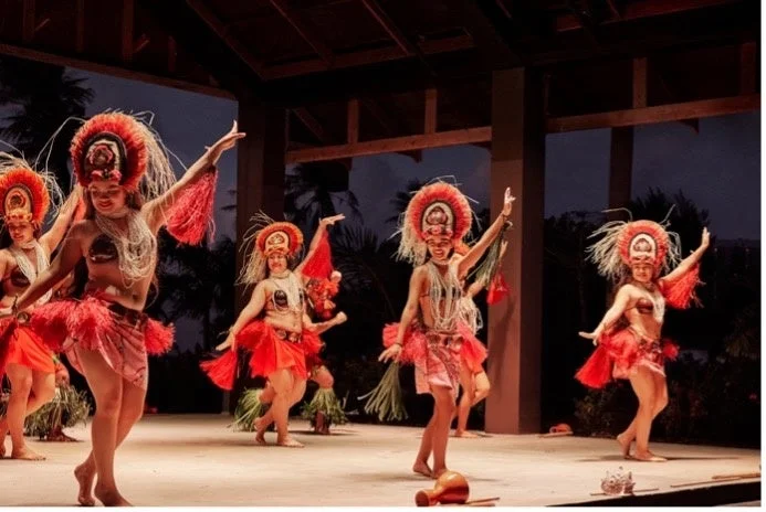 サイパンのアタリディナーショーの様子