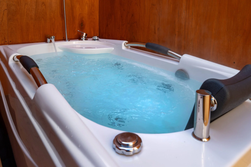 屋外ジェットバス