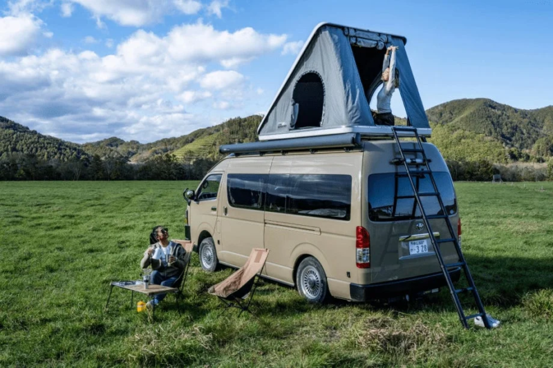 ルーフトップテントと自然