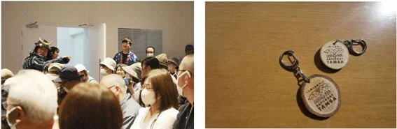 サムライとキーホルダー