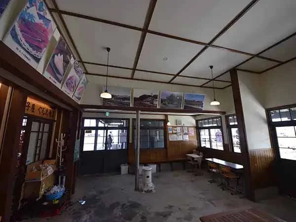 旧増毛駅待合室