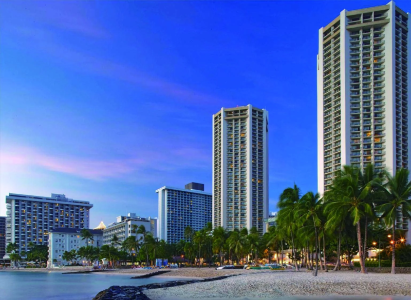 ハワイ リゾート夜景