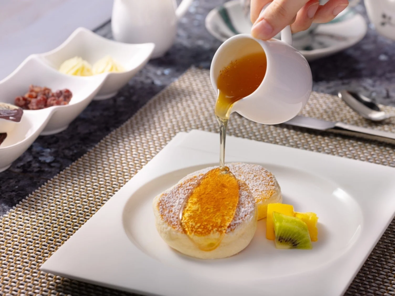 スフレパンケーキ