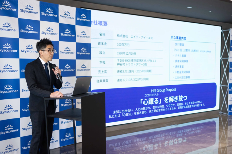 HISとスカイスキャナーの共創