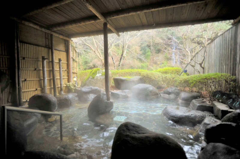 美又温泉の露天風呂