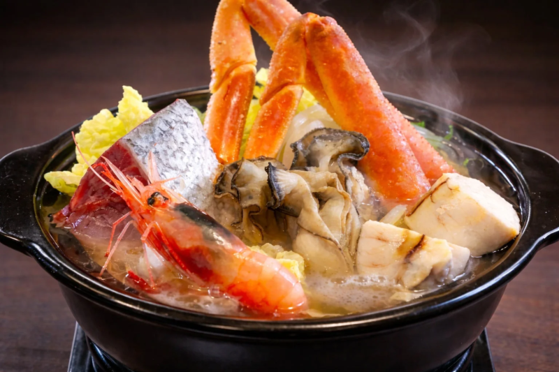 豪華な海鮮鍋