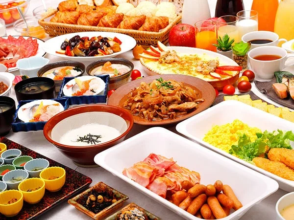 朝食ビュッフェ
