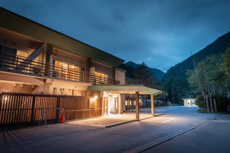 宿泊施設の外観