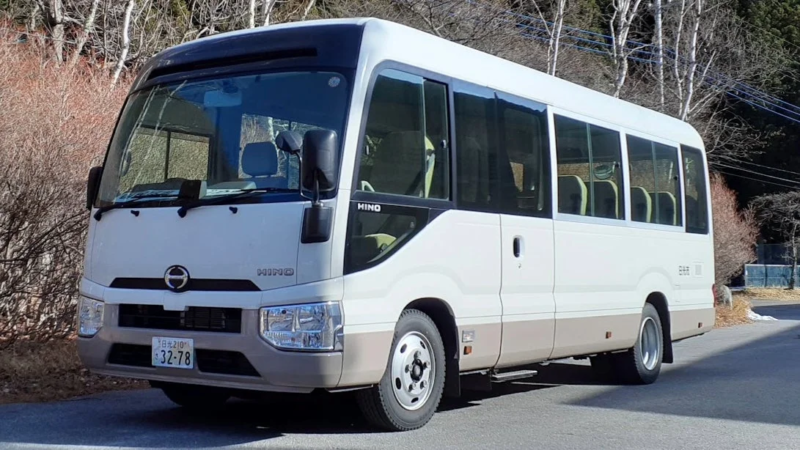 日野製マイクロバス