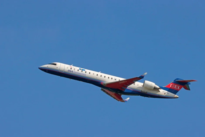 IBEXエアラインズの飛行機