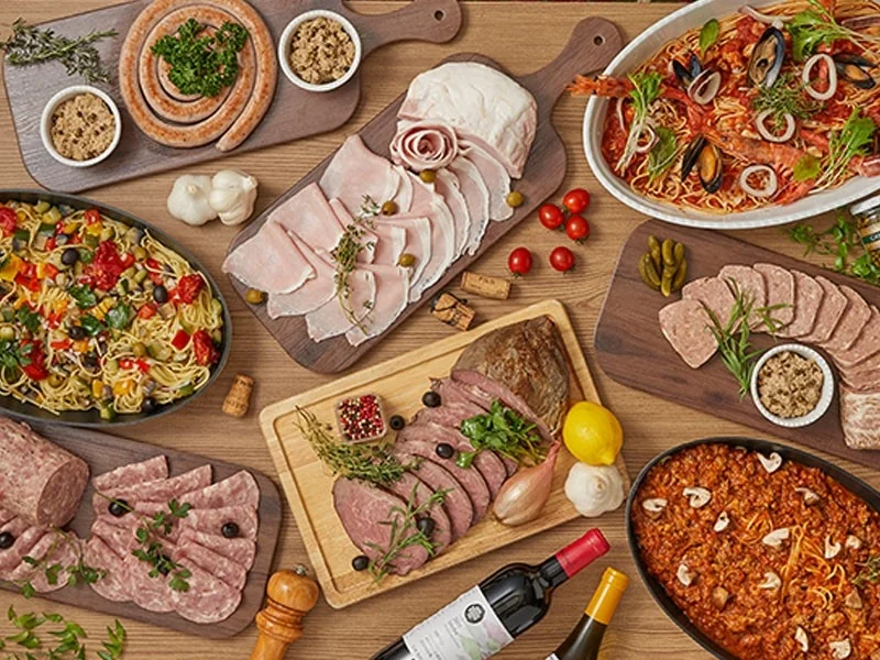 イタリアンデリ、パスタなど