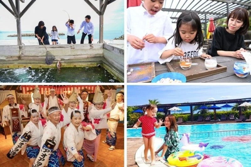 アオアヲ ナルト リゾートのアクティビティ