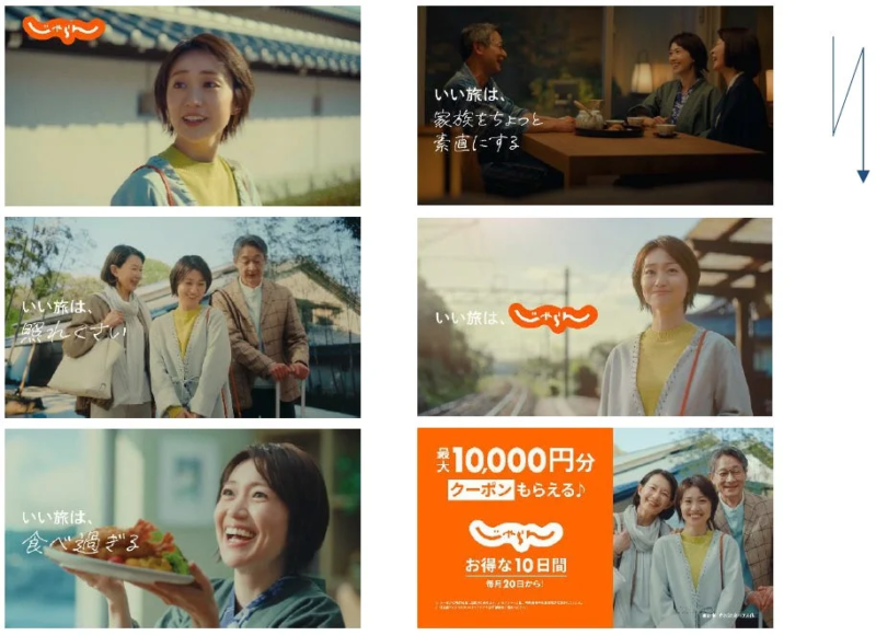 じゃらん、いい旅は、家族をちょっと素直にする