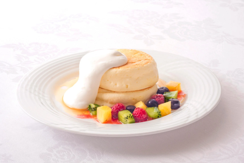 スフレパンケーキ