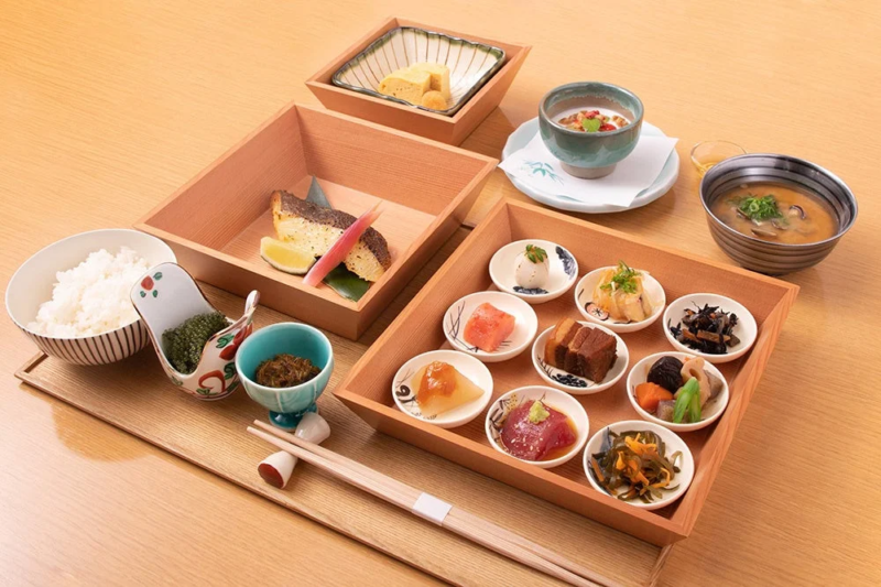 豪華な和朝食