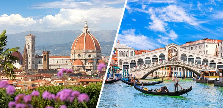 イタリア人気3都市周遊