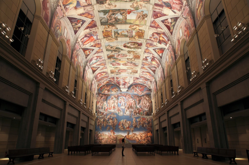 システィーナ礼拝堂の天井画