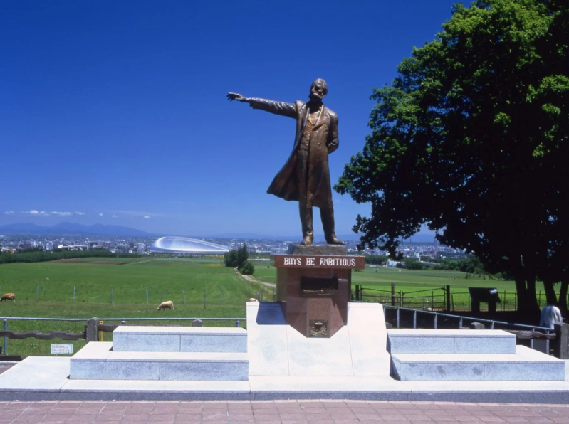 クラーク博士像、羊ヶ丘展望台