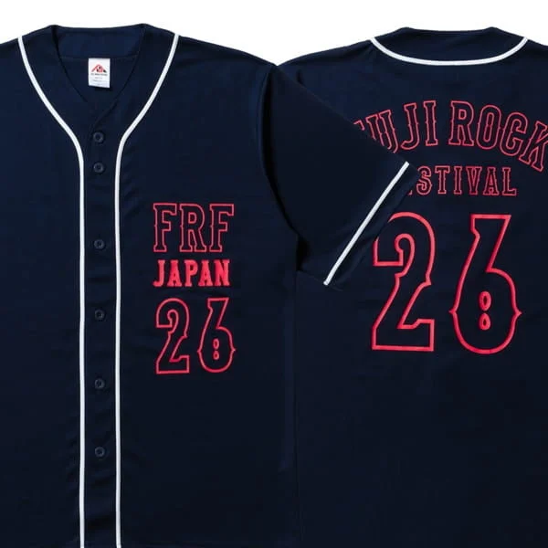 FUJI ROCK '26 ベースボールシャツ