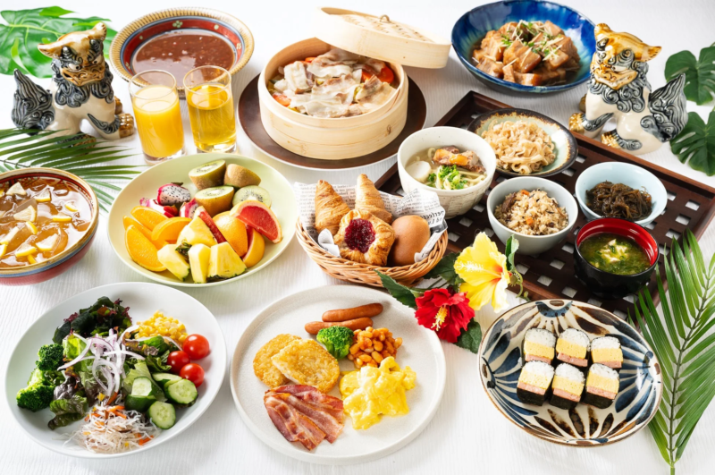 ホテルモントレ ラ・スール那覇 朝食ビュッフェ