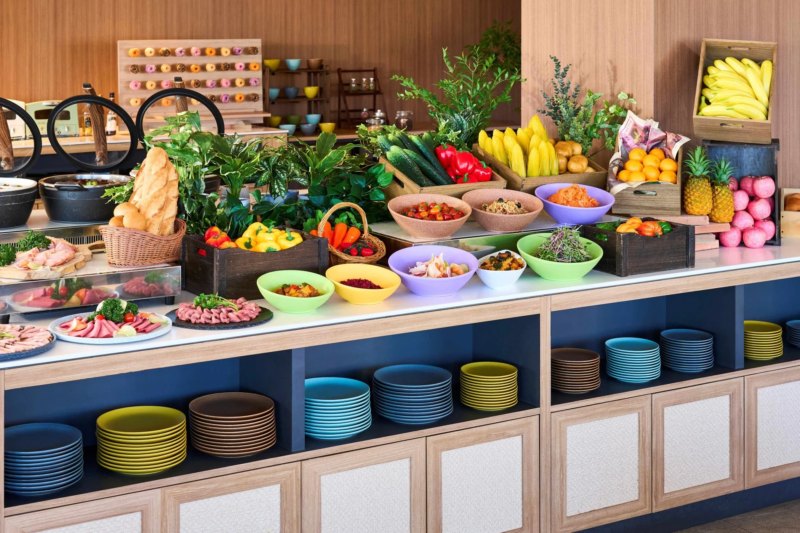 ビュッフェ料理