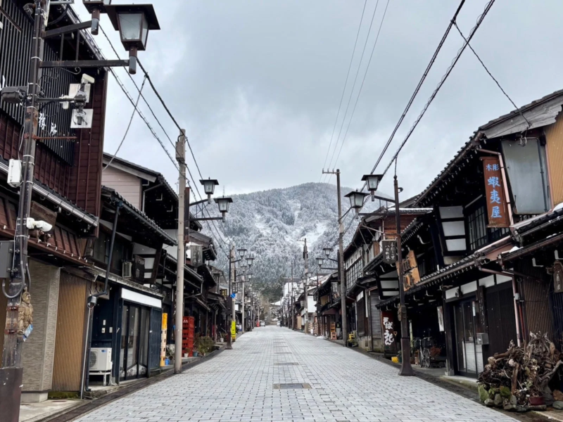 日本の古い街並み