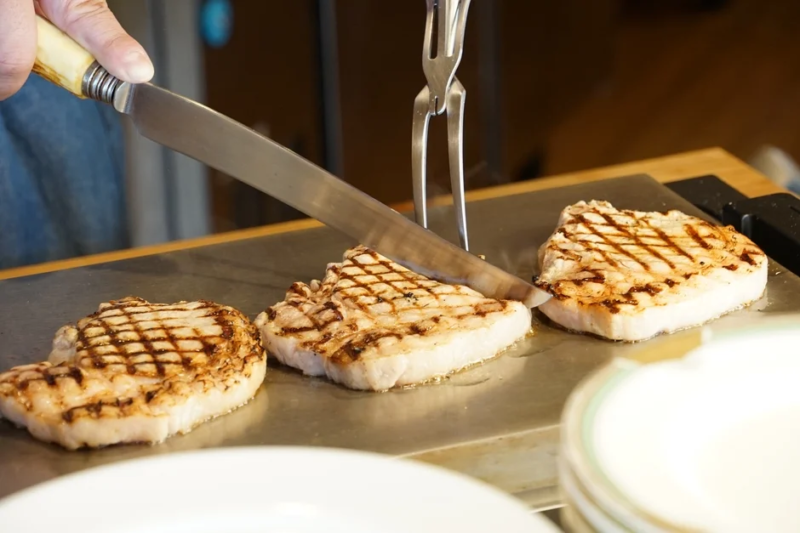 神戸ポークのグリルステーキ