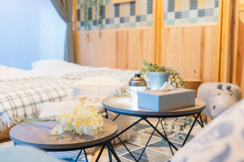 居心地の良い部屋のインテリア