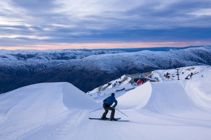 スキー場の風景