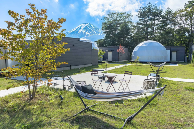 カノア 富士山中湖 グランピングリゾートと富士山