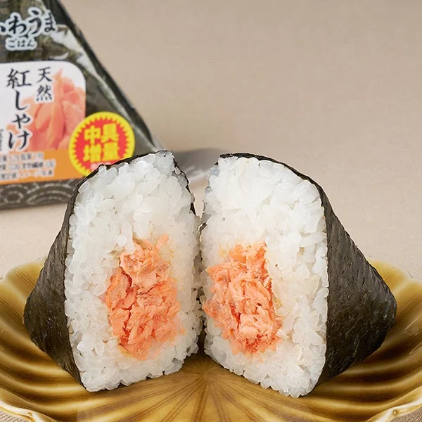 紅しゃけおにぎり