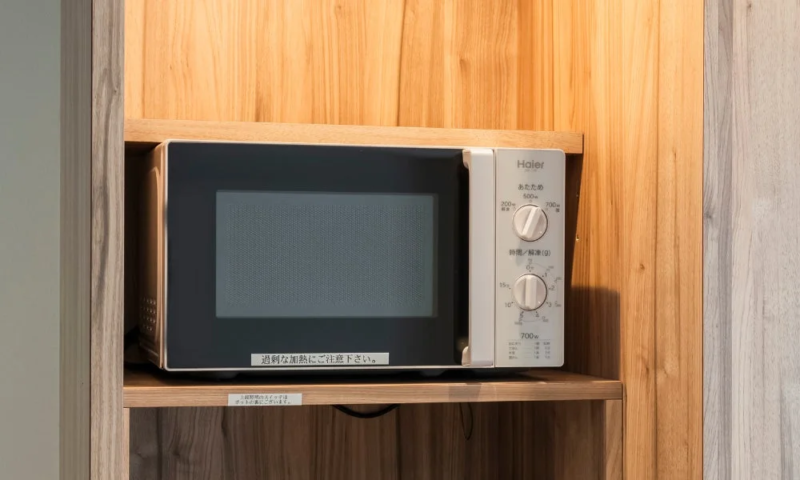 客室の電子レンジ