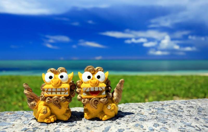 沖縄のシーサー