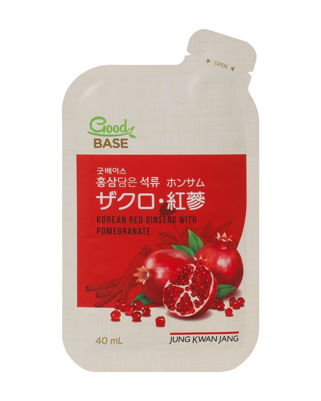 ザクロ・紅蔘のパウチ