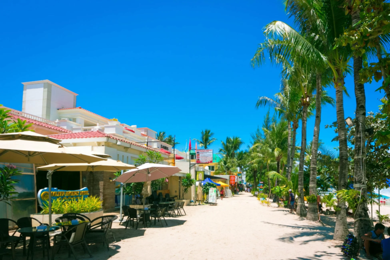 ボラカイ島のビーチ