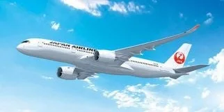 JAPAN AIRLINESの旅客機