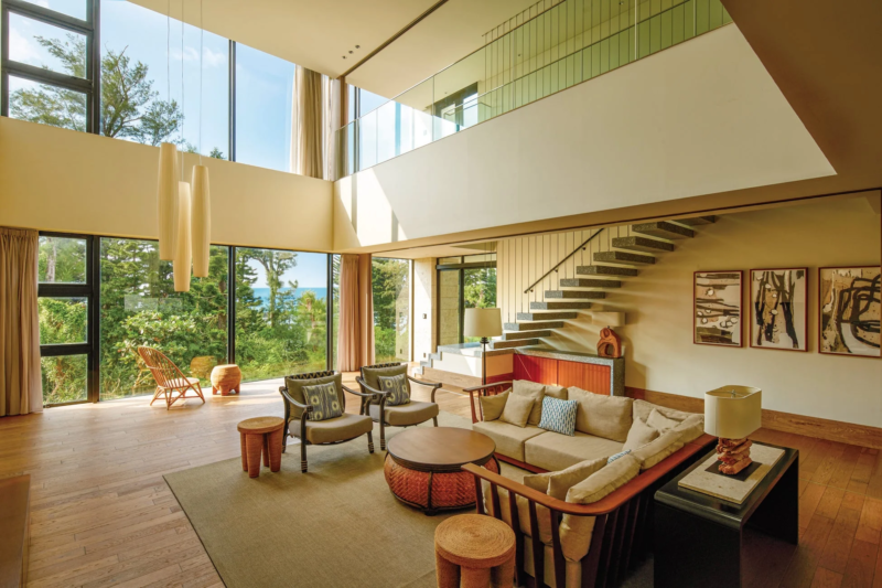 沖縄のマスターズメゾネットのリビング