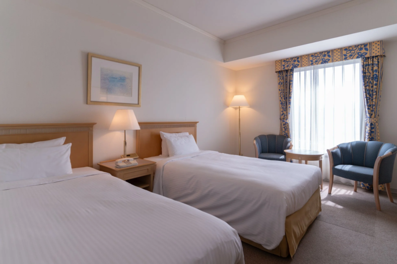オーセントホテル小樽ツイン客室イメージ