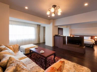 ホテルのスイートルーム