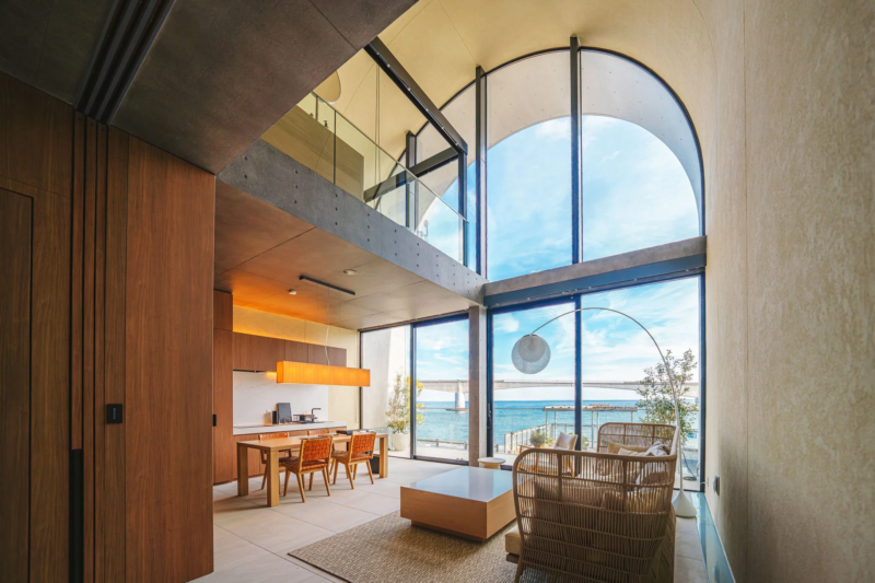 WITH SEAの施設のリビング