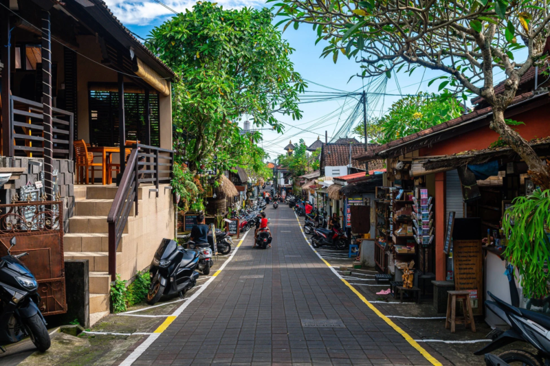 バリ島の街並み