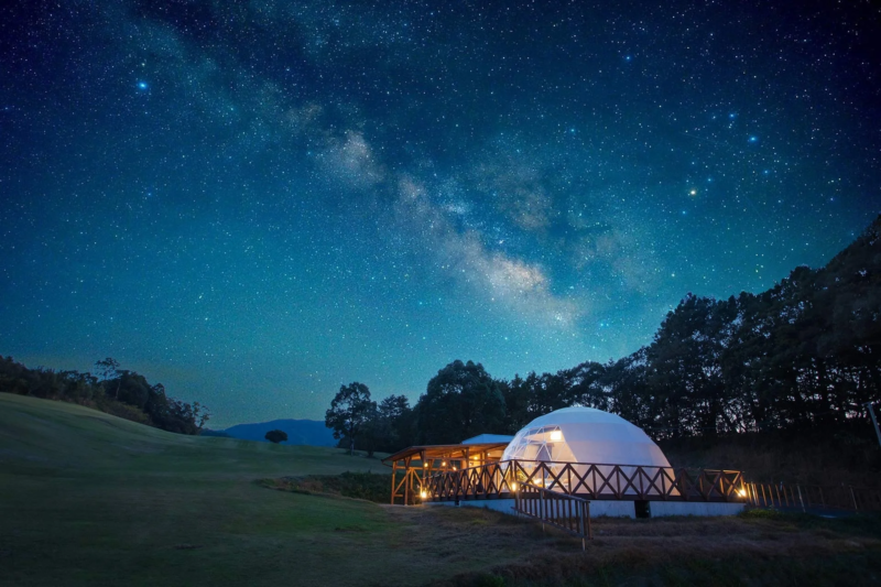 スカイヒルグランピング 四万十の星空
