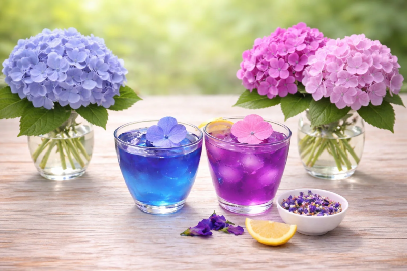 紫陽花イメージドリンク