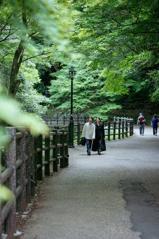 公園の小道