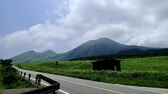 阿蘇の草原