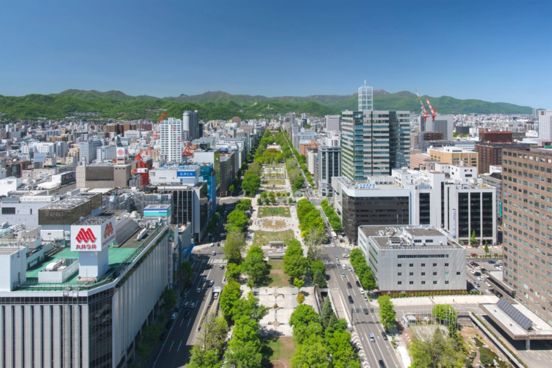 札幌の街並み