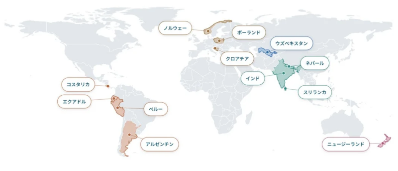 対象国について